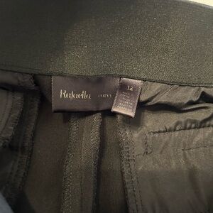 Rafaella Black Stretch Pants - Sleek Tailored Style